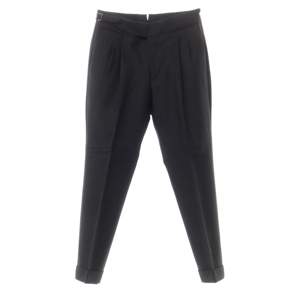 [Used] PT TORINO Wool Mohair Casual Slacks Pants
 Black [Size 46] [BLK] [A/W] [Condition Rank A] [Men&