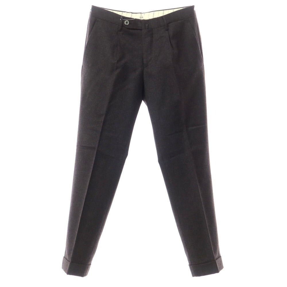 【中古】ジーティーアー G.T.A IL PANTALONE ウール ドレススラックスパンツ
 チャコールグレー【サイズ表記なし（M位）】【GRY】【A/W】【状態ランクC】【メンズ】
【759875】
[BPD]