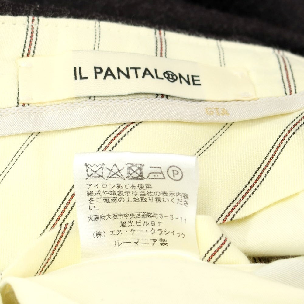 【中古】ジーティーアー G.T.A IL PANTALONE ウール ドレススラックスパンツ
 チャコールグレー【サイズ表記なし（M位）】【GRY】【A/W】【状態ランクC】【メンズ】
【759875】
[DPD]