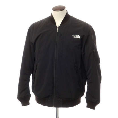 【中古】ザノースフェイス THE NORTH FACE PERTEX PRIMALOFT MA-1 中綿ボンバージャケット ブルゾン ブラック【 XL 】【 状態ランクB 】【 メンズ 】