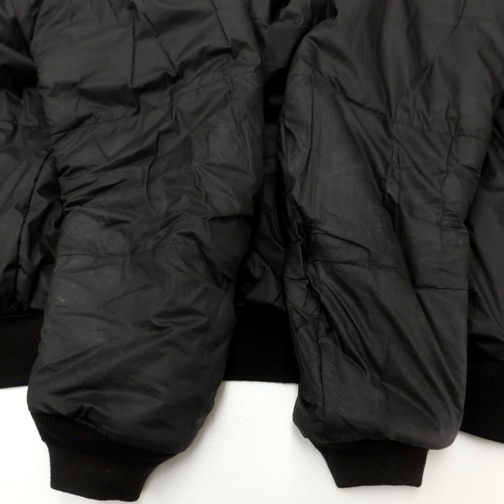 [Used] THE NORTH FACE PERTEX PRIMALOFT MA-1 padded bomber jacket, blouson, black [XL] [Condition rank B] ​​[Men&