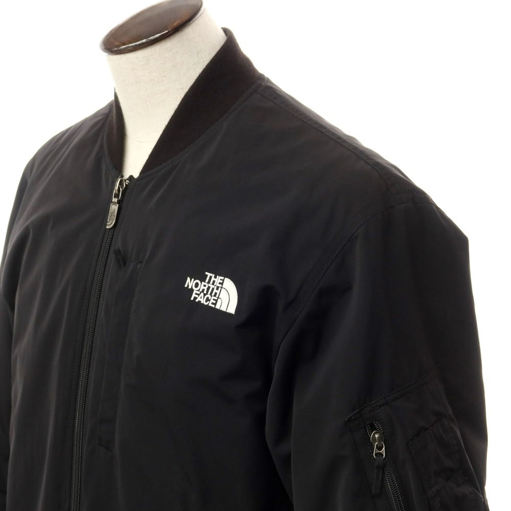 [Used] THE NORTH FACE PERTEX PRIMALOFT MA-1 padded bomber jacket, blouson, black [XL] [Condition rank B] ​​[Men&