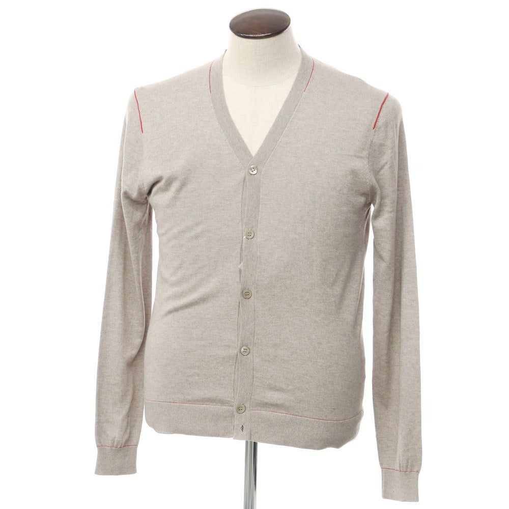 [Used] Kangra Silk Cotton Cashmere Cardigan
 Light ash brown [Size 50] [GRY] [A/W] [Condition Rank C] [Men&