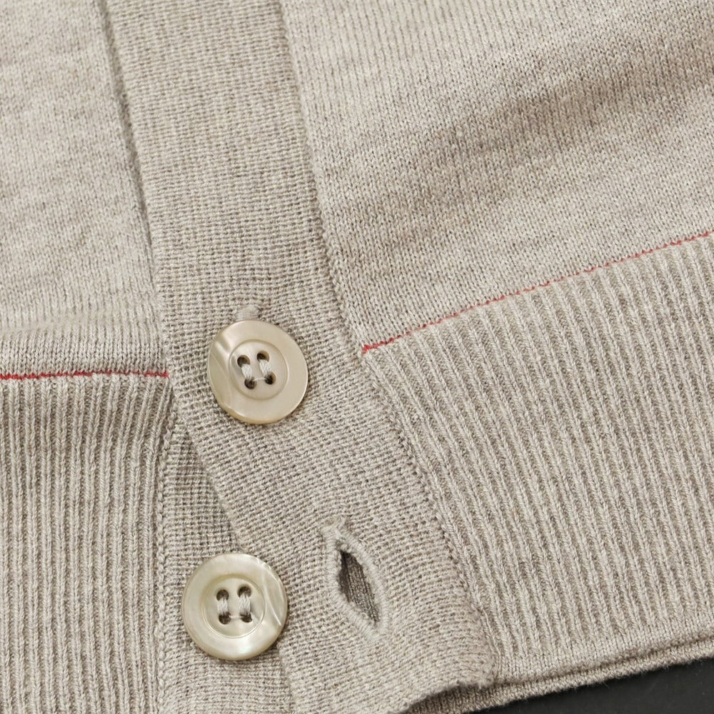 [Used] Kangra Silk Cotton Cashmere Cardigan
 Light ash brown [Size 50] [GRY] [A/W] [Condition Rank C] [Men&