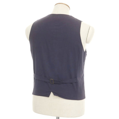 [Used] Eleventy Wool Nylon Gilet Vest Navy [46] [Condition Rank B] ​​[Men&