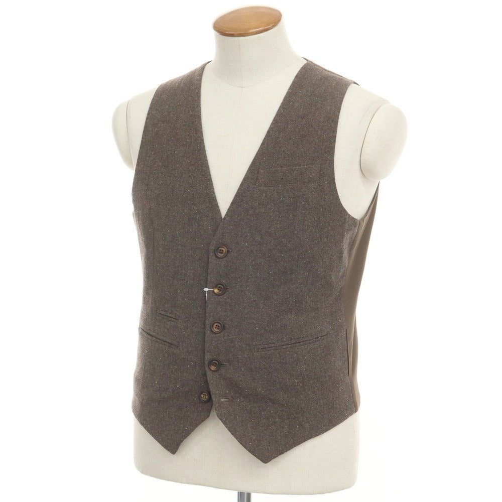 [Used] Eleventy Wool Nylon Gilet Vest Brown [46] [Condition Rank B] ​​[Men&