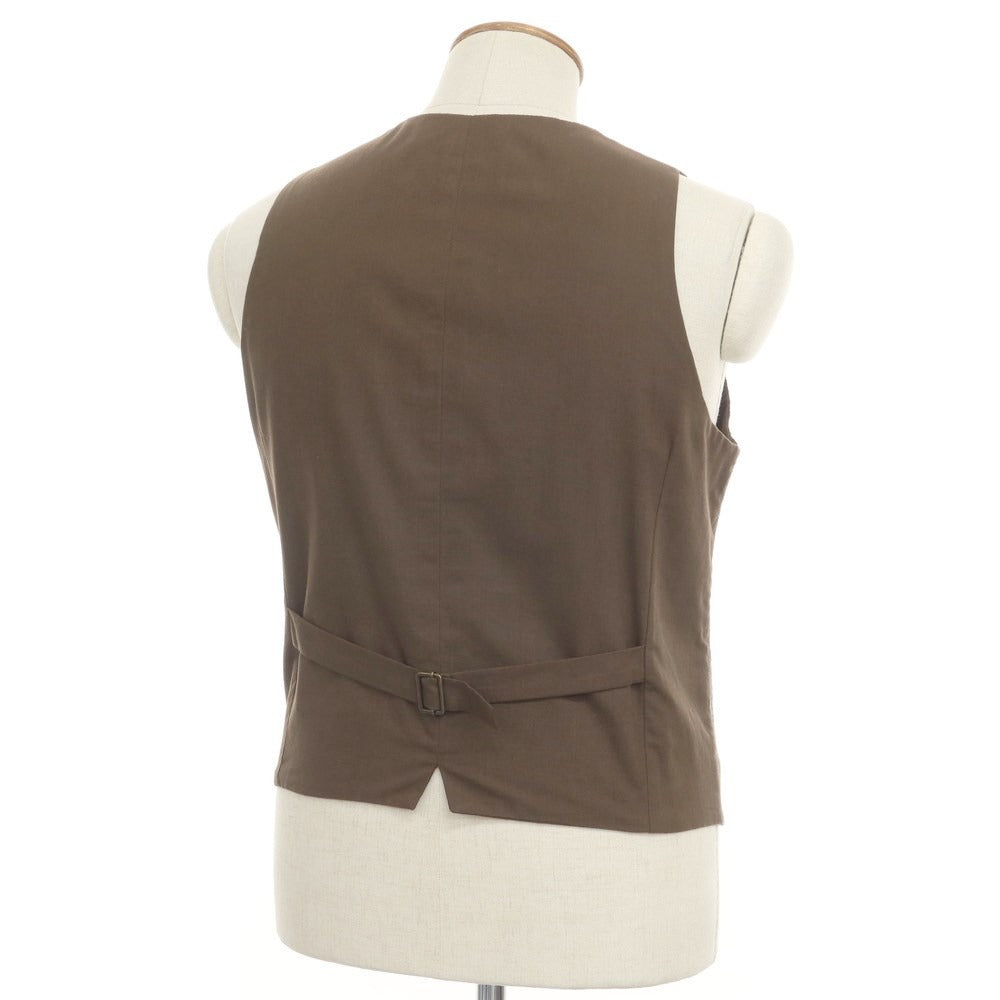 [Used] Eleventy Wool Nylon Gilet Vest Brown [46] [Condition Rank B] ​​[Men&