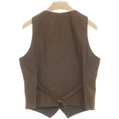 [Used] Eleventy Wool Nylon Gilet Vest Brown [46] [Condition Rank B] ​​[Men&