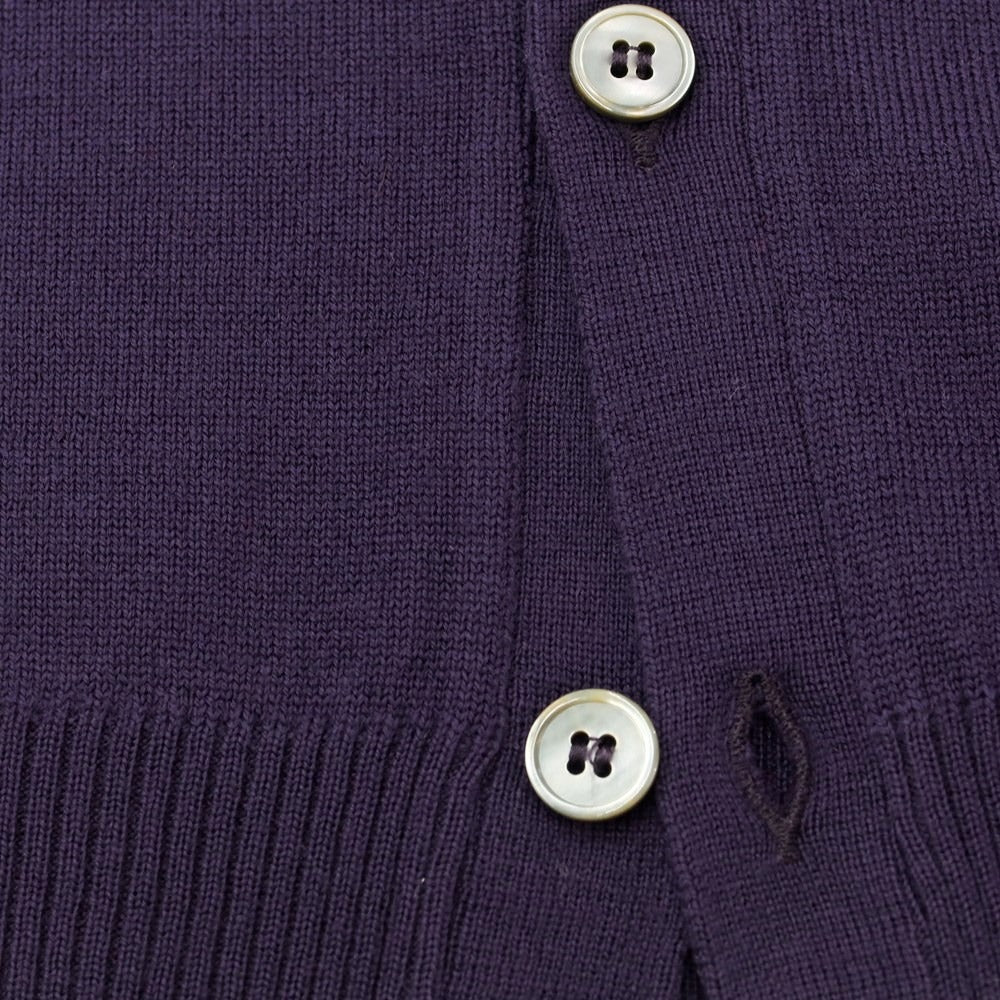 [Used] GRAN SASSO wool knit vest
 Purple [Size 46] [PUP] [A/W] [Condition Rank B] ​​[Men&