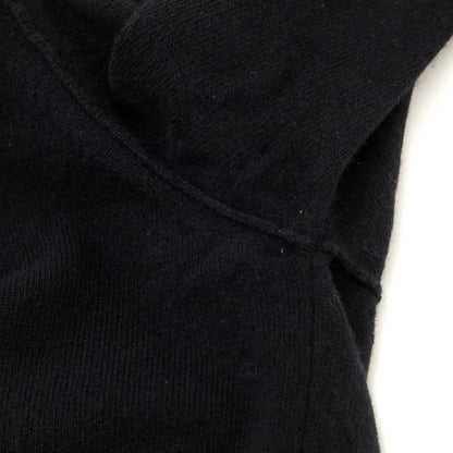 [Used] SCAGLIONE wool crew neck pullover knit
 Black [Size M] [BLK] [A/W] [Condition Rank C] [Men&