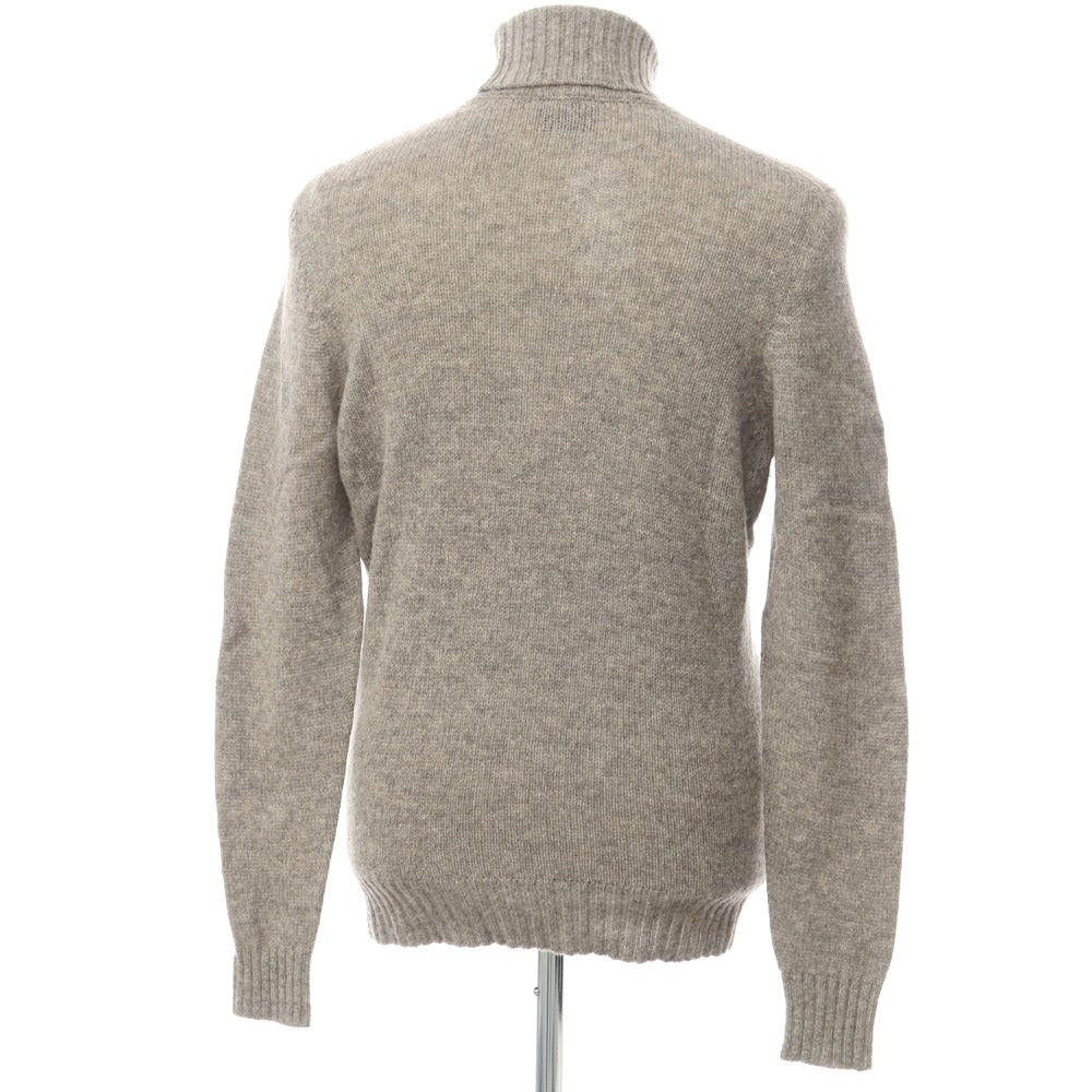 [Used] SCAGLIONE wool turtleneck pullover knit
 Greige [Size M] [GRY] [A/W] [Condition Rank C] [Men&