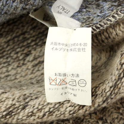 [Used] Serves Wool Nylon Pullover Knit
 Beige x Gray x Brown [Size 50/M] [BEI] [A/W] [Condition Rank B] ​​[Men&