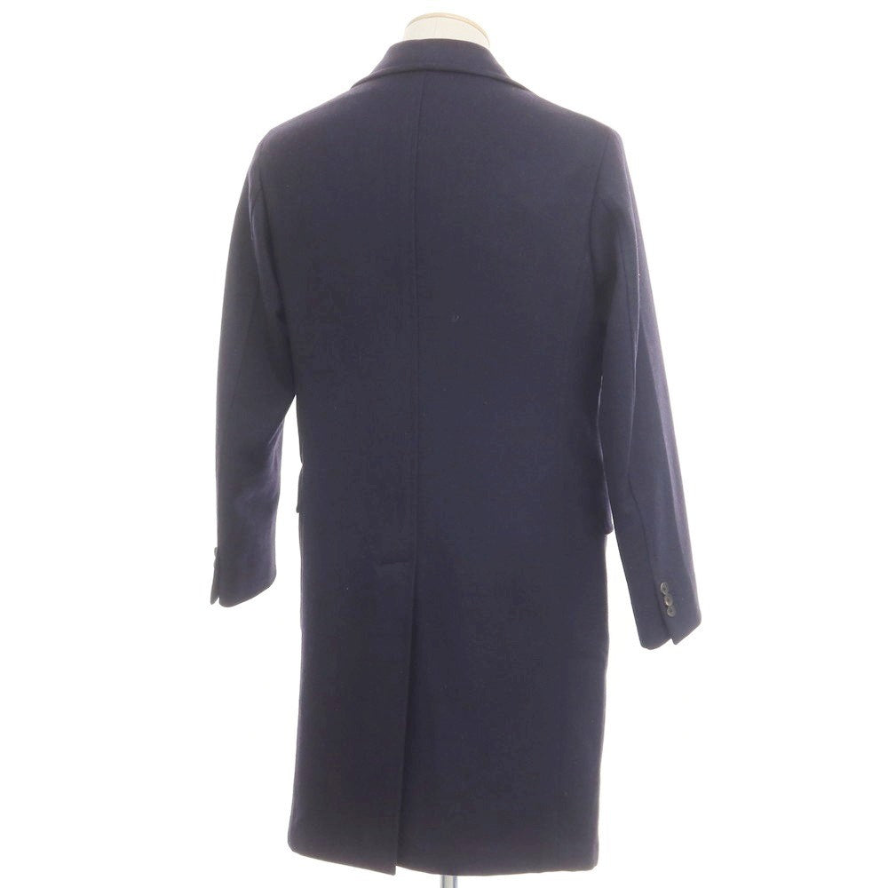 [Used] THE GIGI Wool Chesterfield Coat Navy [44] [Condition Rank A] [Men&