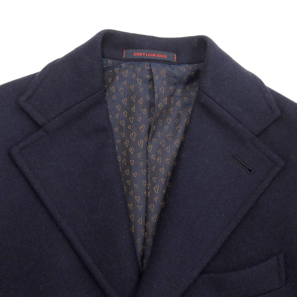 [Used] THE GIGI Wool Chesterfield Coat Navy [44] [Condition Rank A] [Men&