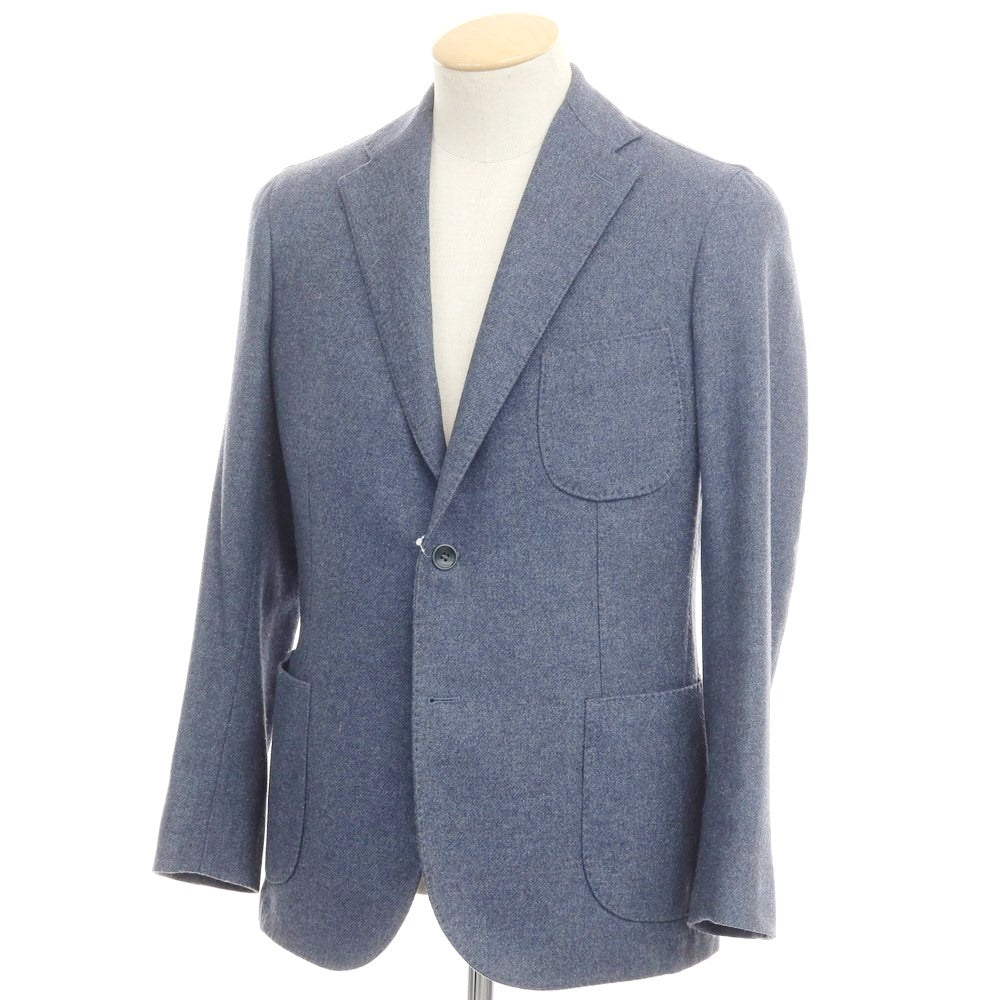 [Used] Mario Muscariello Flannel Wool Tailored Jacket Grayish Blue [No description (S rank)] [Condition rank B] ​​[Men&