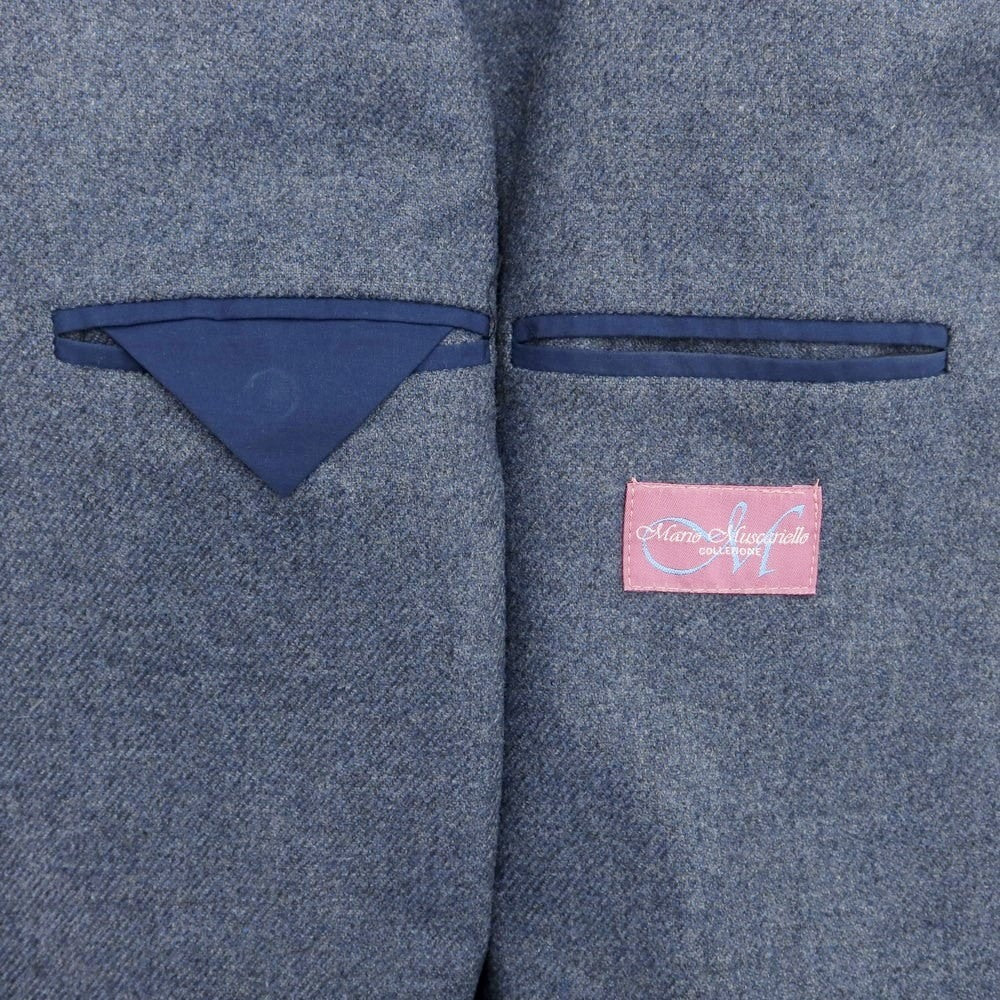 [Used] Mario Muscariello Flannel Wool Tailored Jacket Grayish Blue [No description (S rank)] [Condition rank B] ​​[Men&