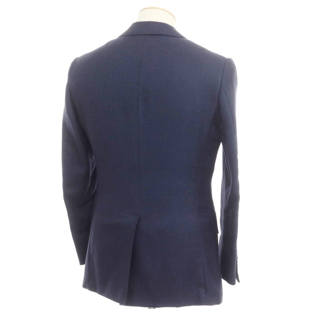 [Used] TOMORROWLAND Alpaca wool tailored jacket, navy [44] [Condition rank B] ​​[Men&