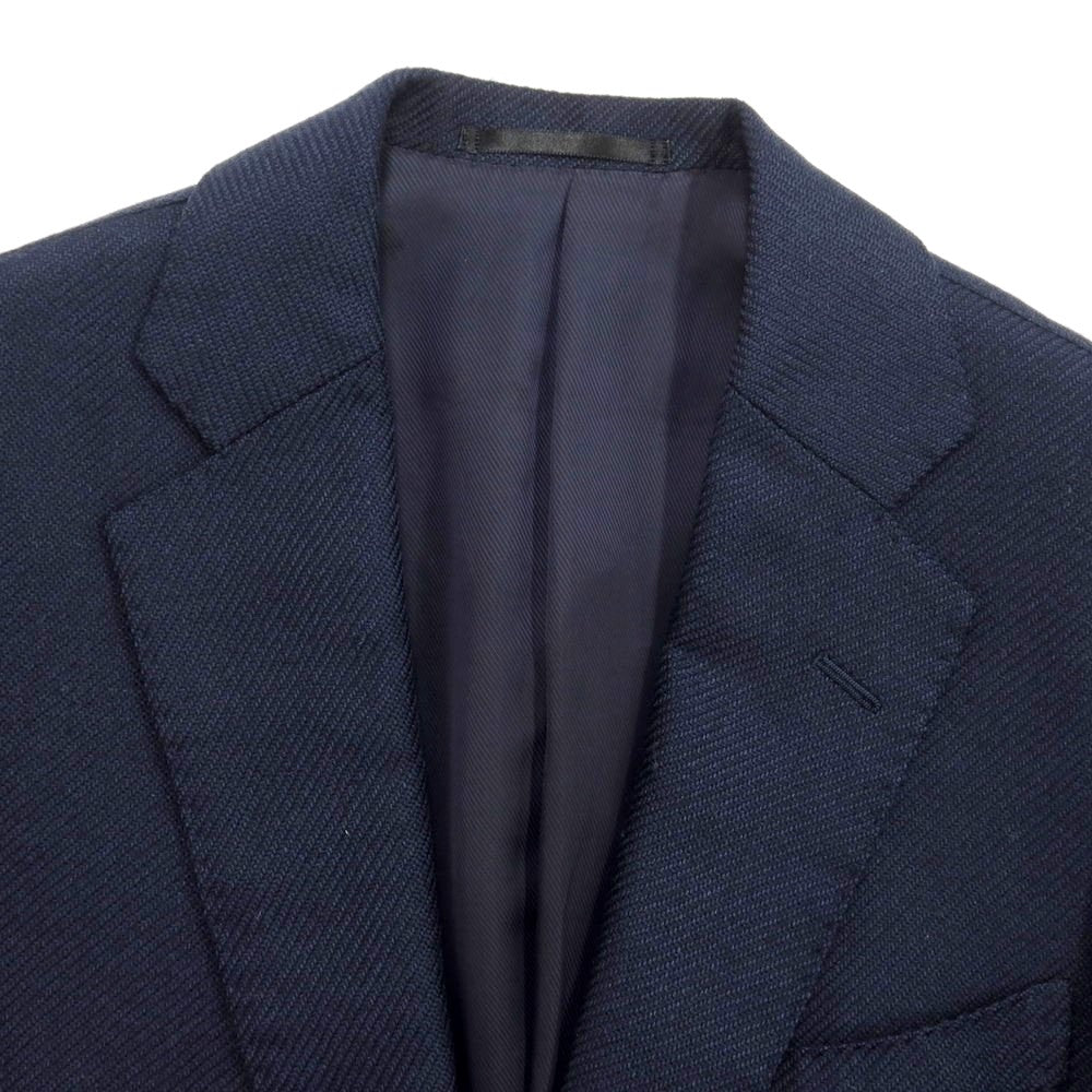 [Used] TOMORROWLAND Alpaca wool tailored jacket, navy [44] [Condition rank B] ​​[Men&