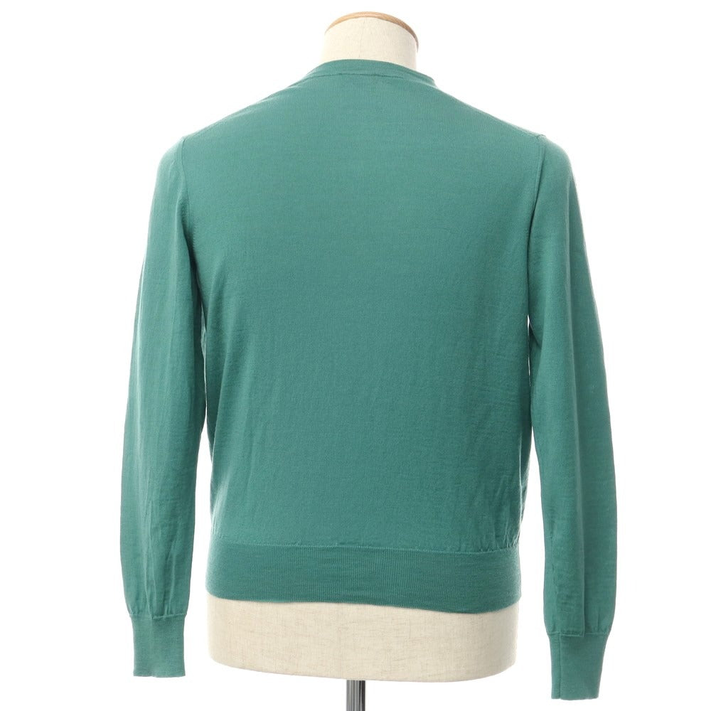 [Used] Drumohr wool cardigan, green [44] [Condition rank B] ​​[Men&