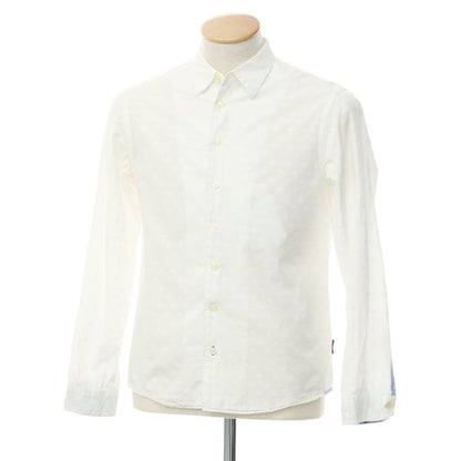 [Used] Paul Smith Cotton Dot Casual Shirt White [S] [Condition Rank C] [Men&