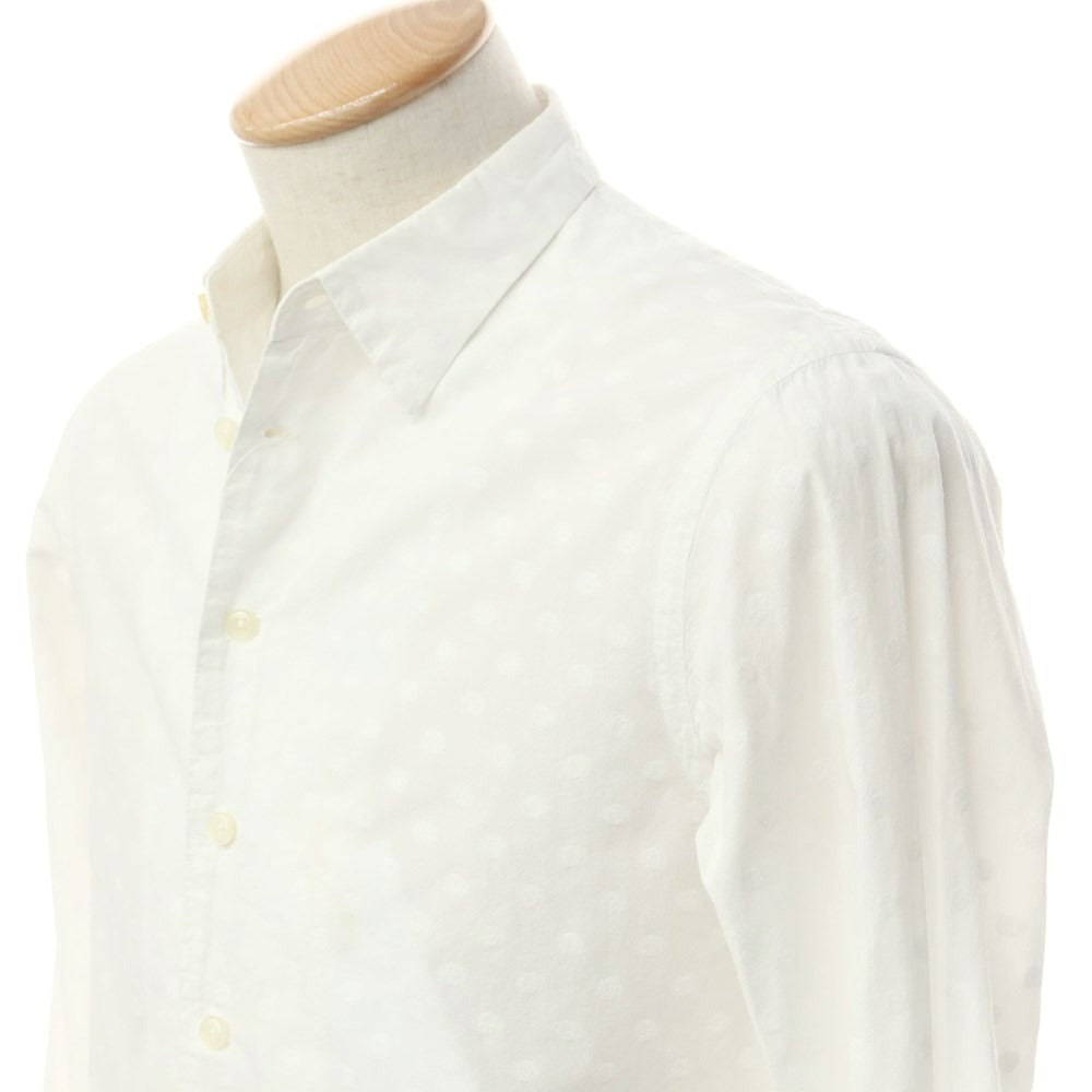 [Used] Paul Smith Cotton Dot Casual Shirt White [S] [Condition Rank C] [Men&