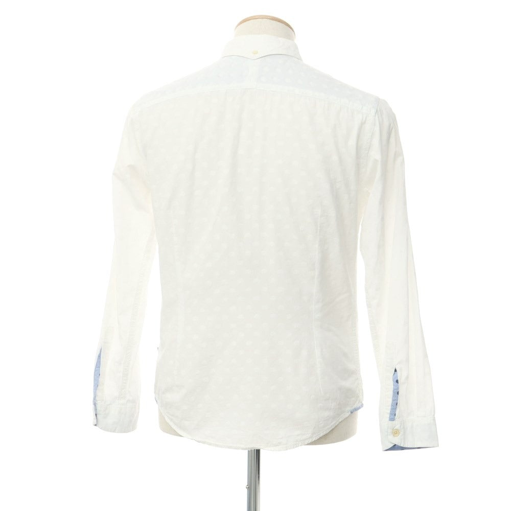 [Used] Paul Smith Cotton Dot Casual Shirt White [S] [Condition Rank C] [Men&