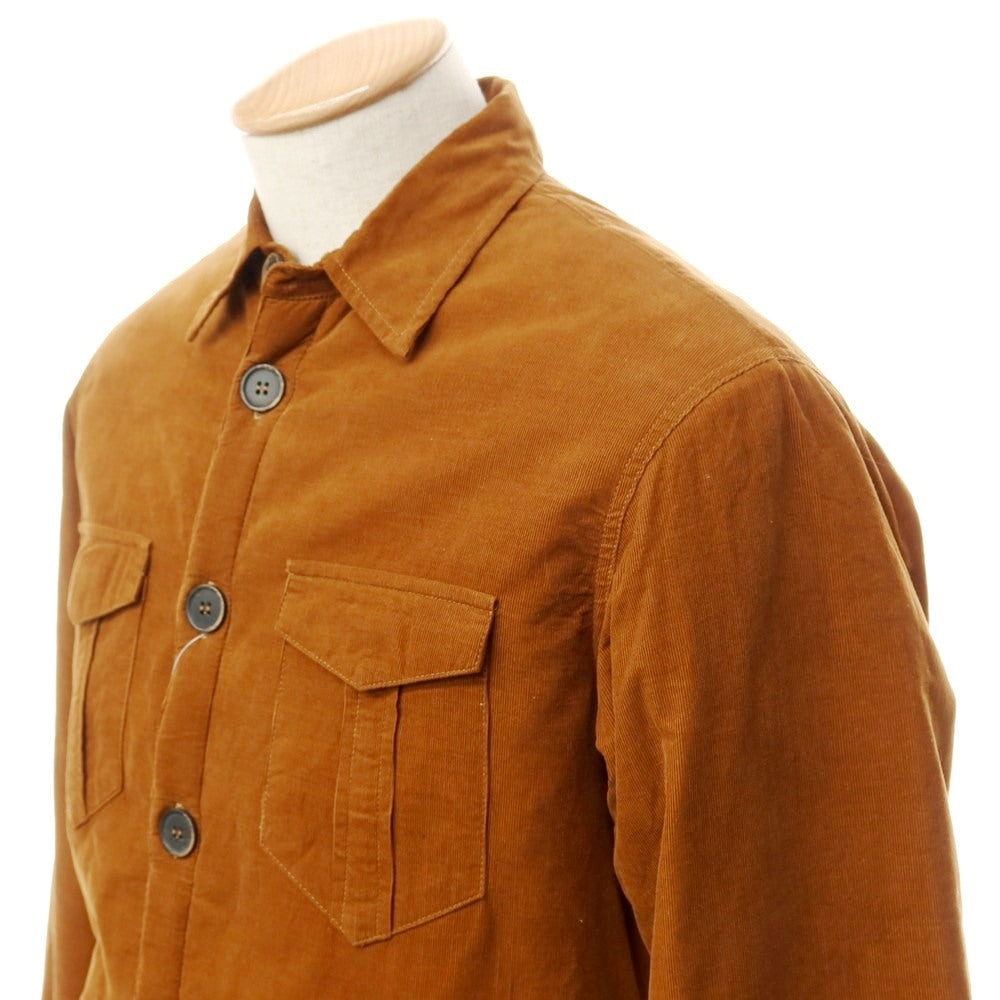 [Used] GUY ROVER Corduroy inner boa jacket camel brown [S] [Condition rank B] ​​[Men&