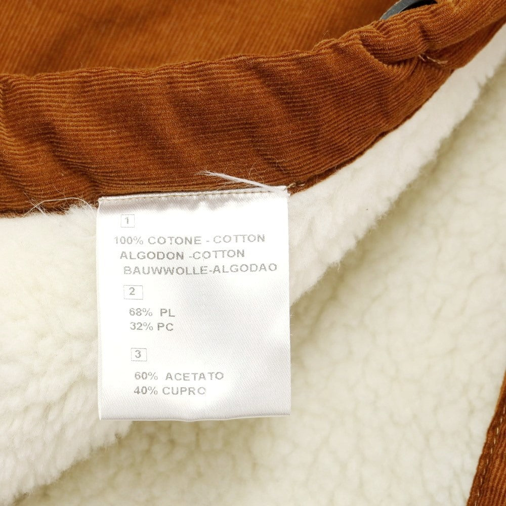 [Used] GUY ROVER Corduroy inner boa jacket camel brown [S] [Condition rank B] ​​[Men&