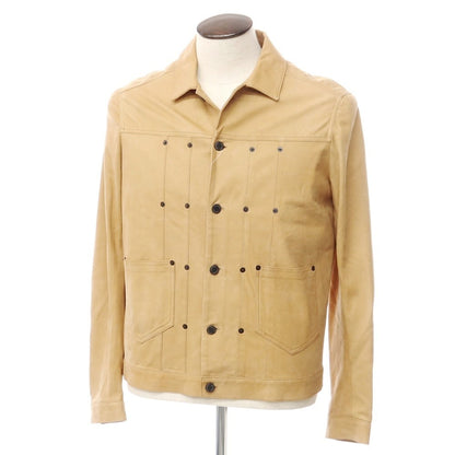 [Used] Giorgio Brato GIORGIO BRATO Nubuck Leather Blouson Camel Beige [48] [Condition Rank C] [Men&