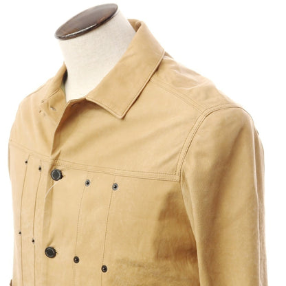 [Used] Giorgio Brato GIORGIO BRATO Nubuck Leather Blouson Camel Beige [48] [Condition Rank C] [Men&