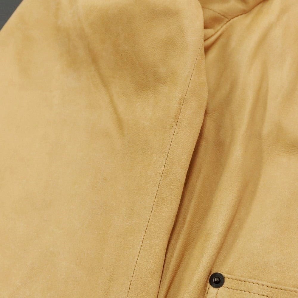 [Used] Giorgio Brato GIORGIO BRATO Nubuck Leather Blouson Camel Beige [48] [Condition Rank C] [Men&