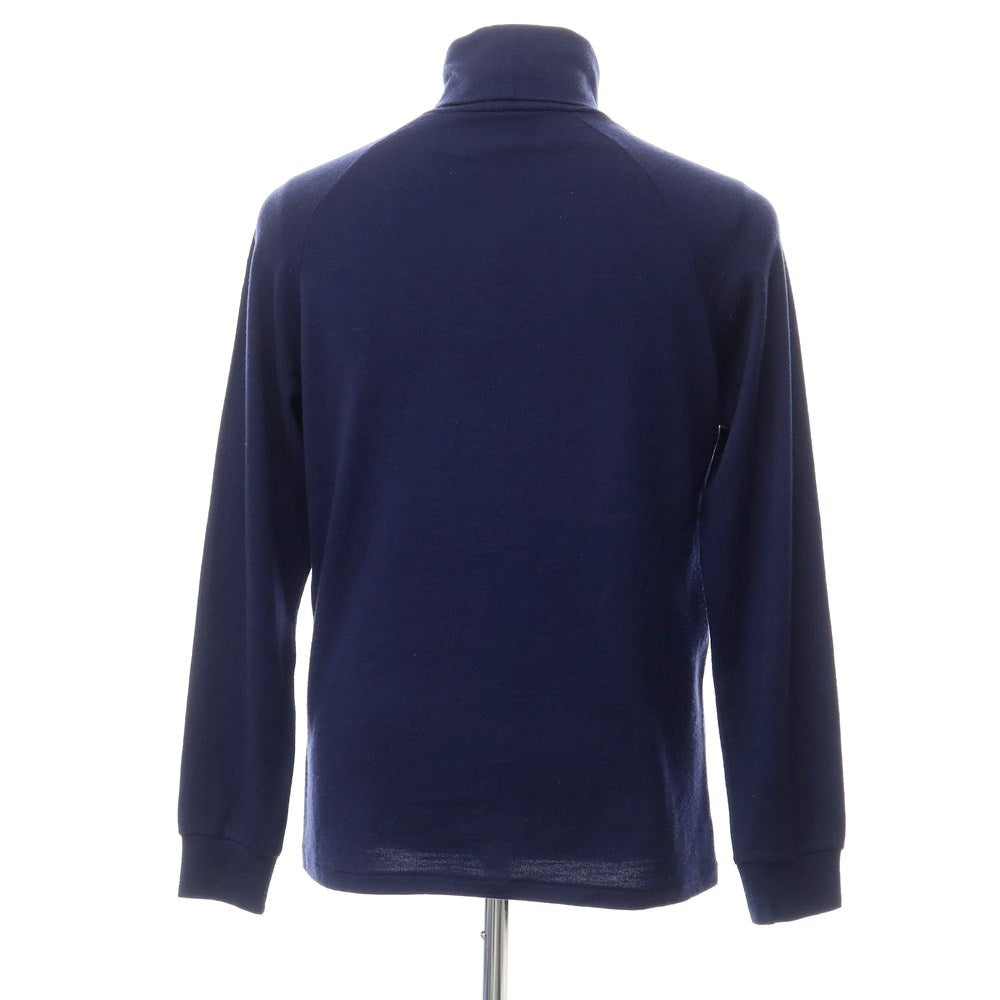 [Used] Markaware wool turtleneck pullover knit navy [2] [Condition rank C] [Men&