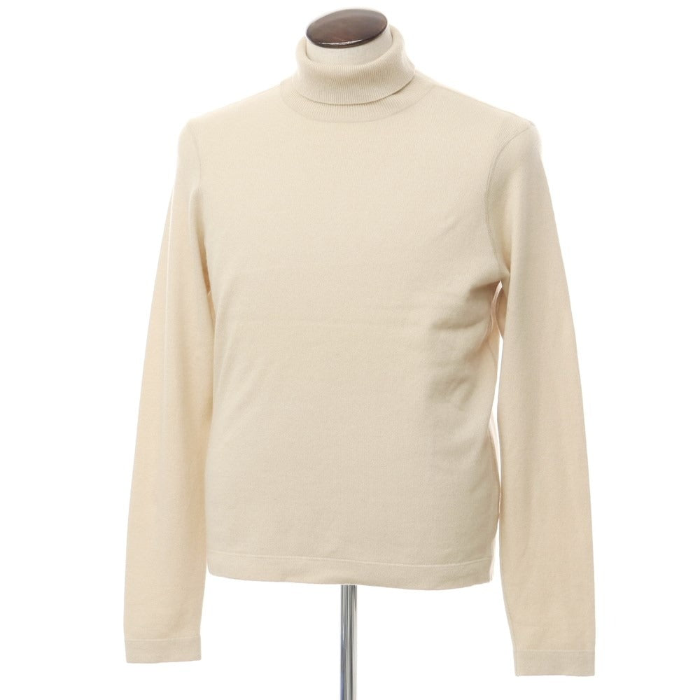 [Used] Three Dots Cashmere Turtleneck Pullover Knit Beige [No size indicated (L)] [Condition Rank B] ​​[Men&