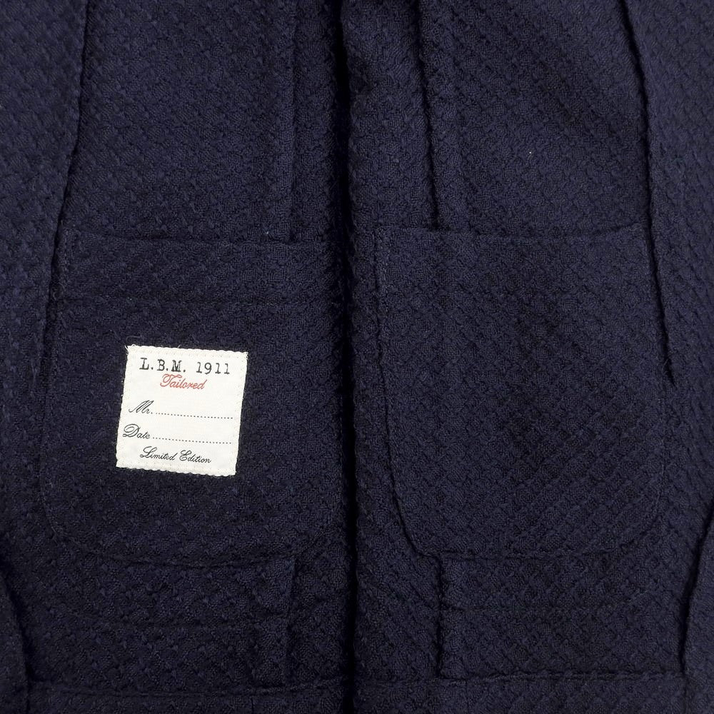 [Used] LBM1911 Wool Unconstructed Casual Jacket Navy [48] [Condition Rank C] [Men&