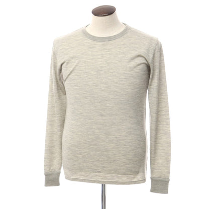 [Used] Jun Hashimoto Wool Crew Neck Pullover Knit Gray [5] [Condition Rank C] [Men&