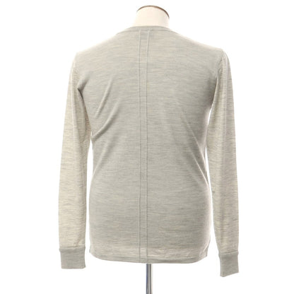 [Used] Jun Hashimoto Wool Crew Neck Pullover Knit Gray [5] [Condition Rank C] [Men&