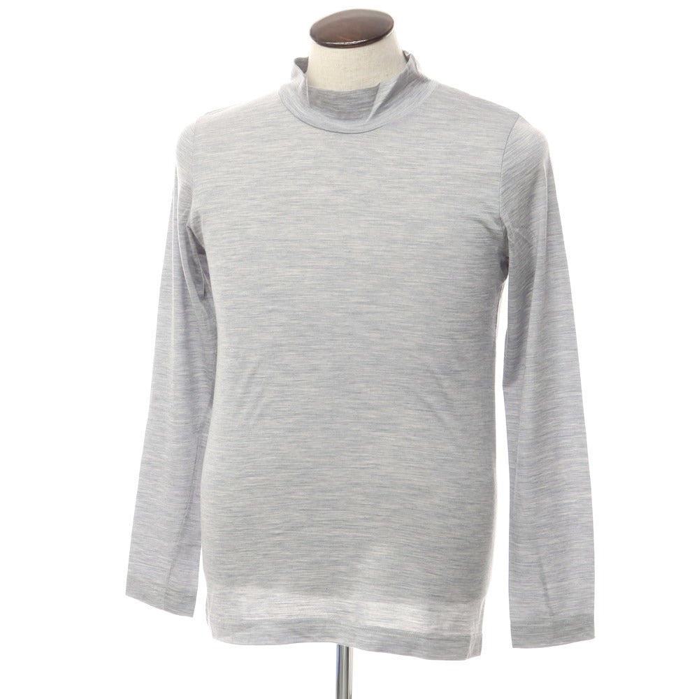 [Used] Jun Hashimoto Wool Mock Neck Long Sleeve T-Shirt Gray [5] [Condition Rank B] ​​[Men&