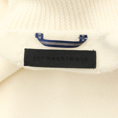 [Used] Jun Hashimoto Wool Turtleneck Pullover Knit Off-White [5] [Condition Rank B] ​​[Men&