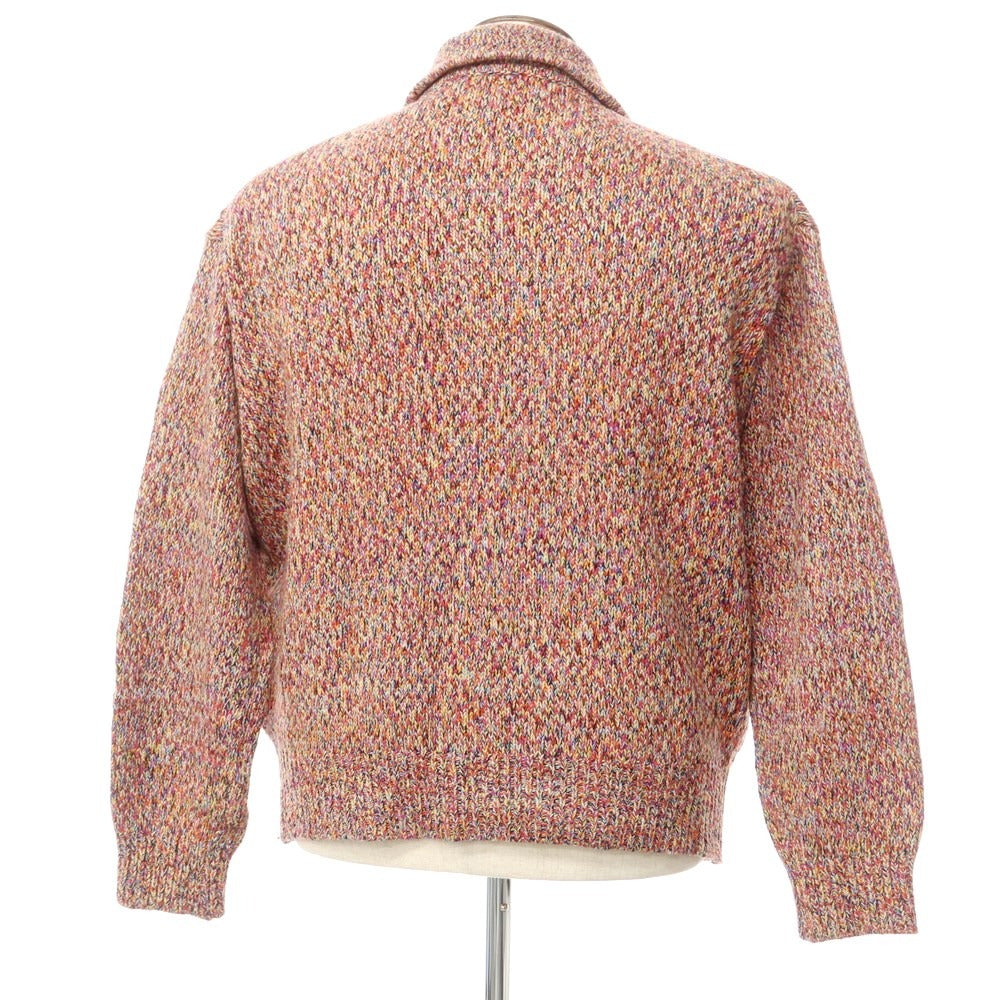 [Used] MEIAS Nylon Wool Rayon Half Zip Pullover Knit Multicolor [L] [Condition Rank B] ​​[Men&