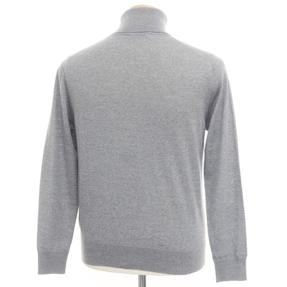 [Used] CRUCIANI Wool Turtleneck Pullover Knit, Grey [46] [Condition Rank A] [Men&