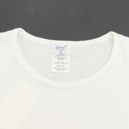 [Used] GICIPI Cotton Thermal Long Sleeve T-Shirt White [4] [Condition Rank C] [Men&