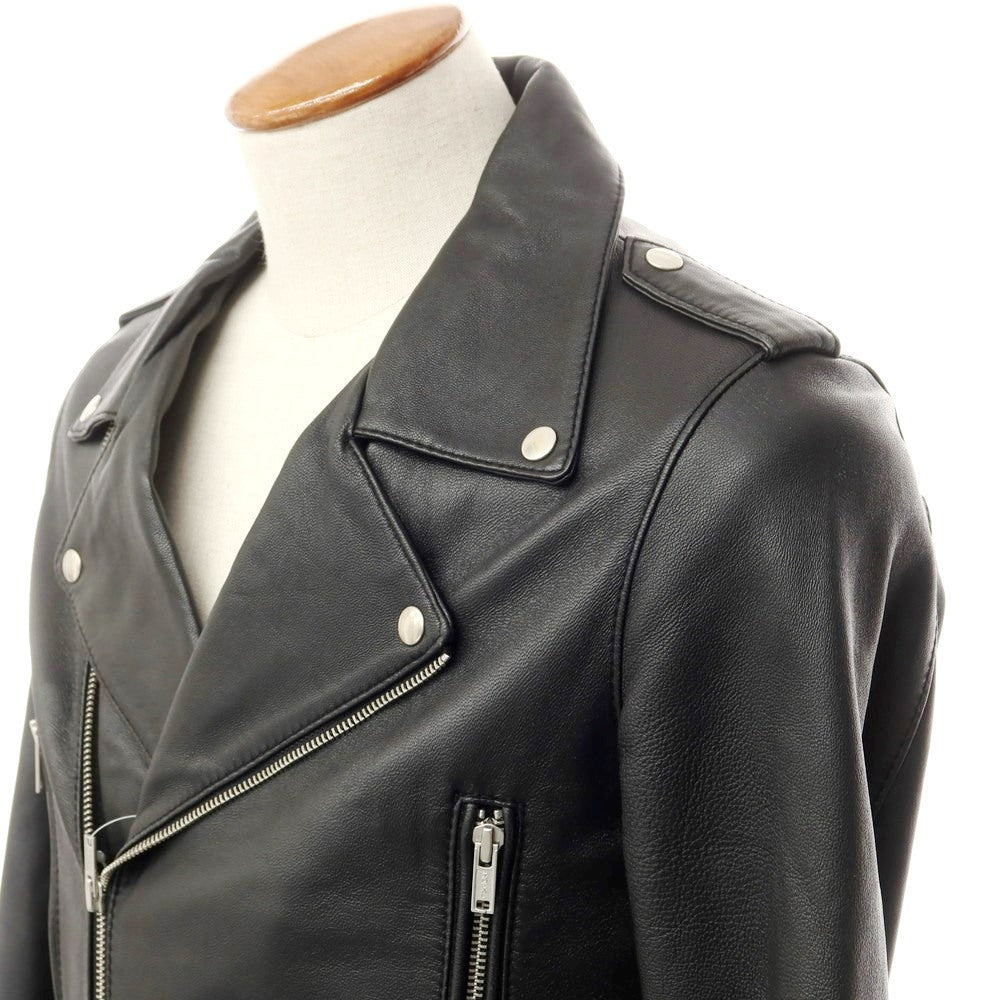 中古】エルエイチピー LHP シープレザー ダブルライダースジャケット 