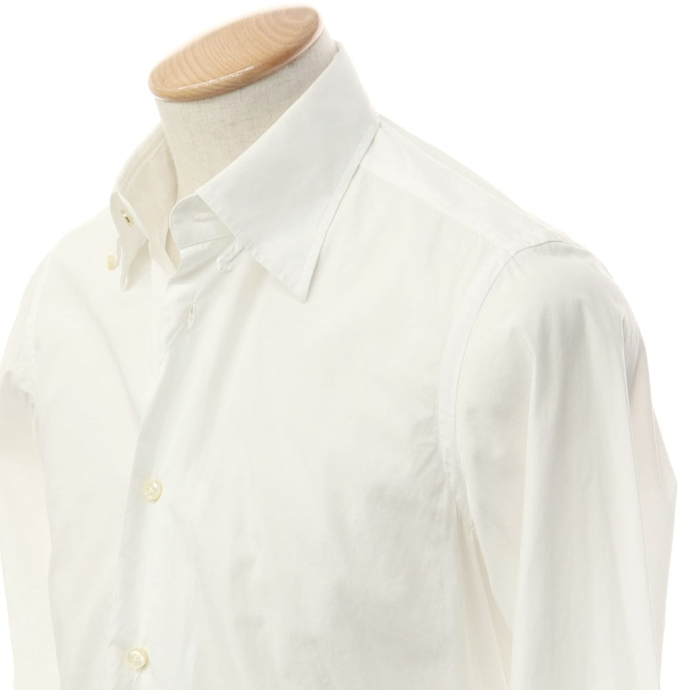 【中古】ボリエッロ BORRIELLO コットン タブカラー ドレスシャツ ホワイト【 表記なし（S位） 】【 状態ランクD 】【 メンズ 】
[APD]