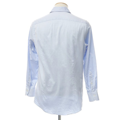 [Used] CAMICIANISTA Cotton Horizontal Collar Dress Shirt Light Blue [38] [Condition Rank C] [Men&