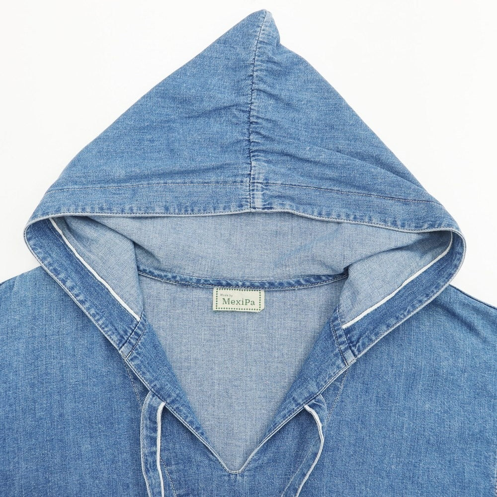 [Used] MexiPa denim Mexican hoodie, blue [M] [Condition rank B] ​​[Men&