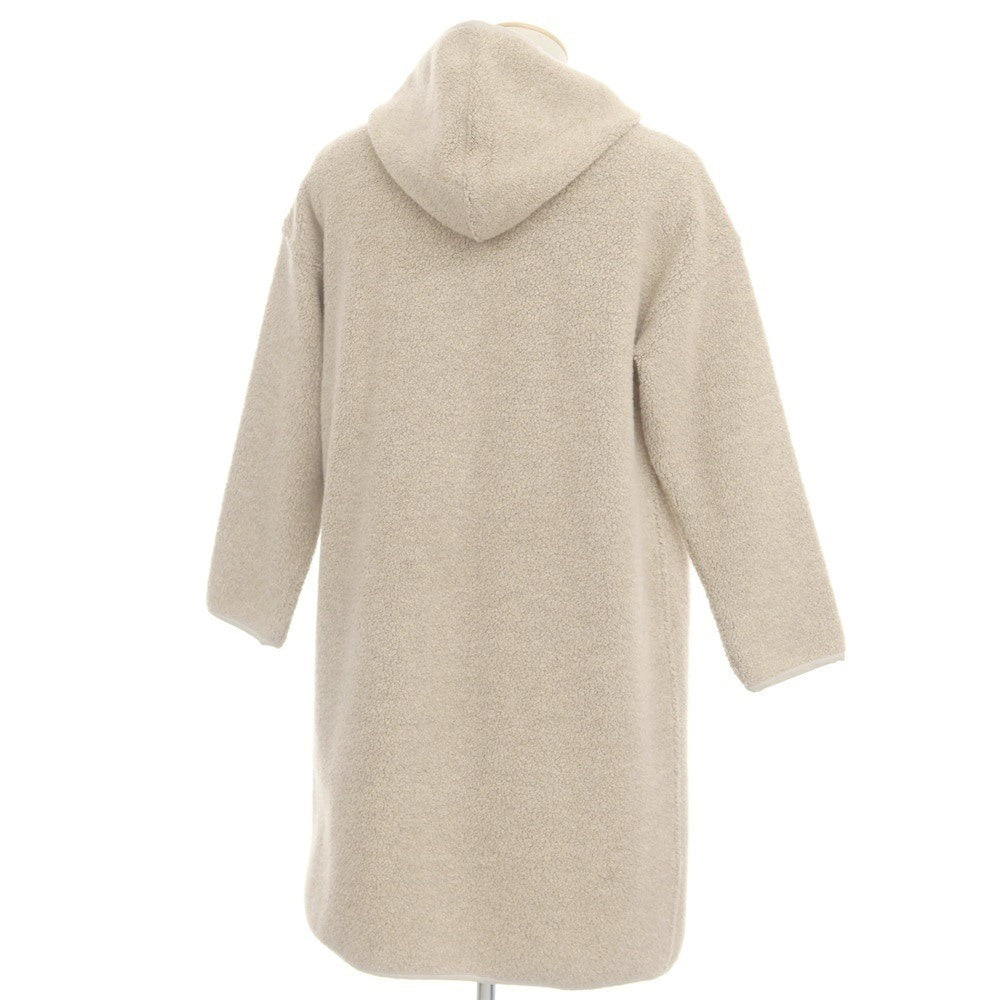 [Used] Pilgrim Surf+Supply Pile Wool Cotton Hooded Coat Beige [0/S] [Condition Rank B] ​​[Men&