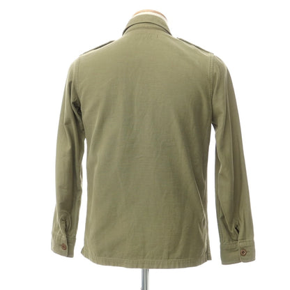 [Used] Inpaichthys kerri Cotton Military Shirt Olive [S] [Condition Rank C] [Men&