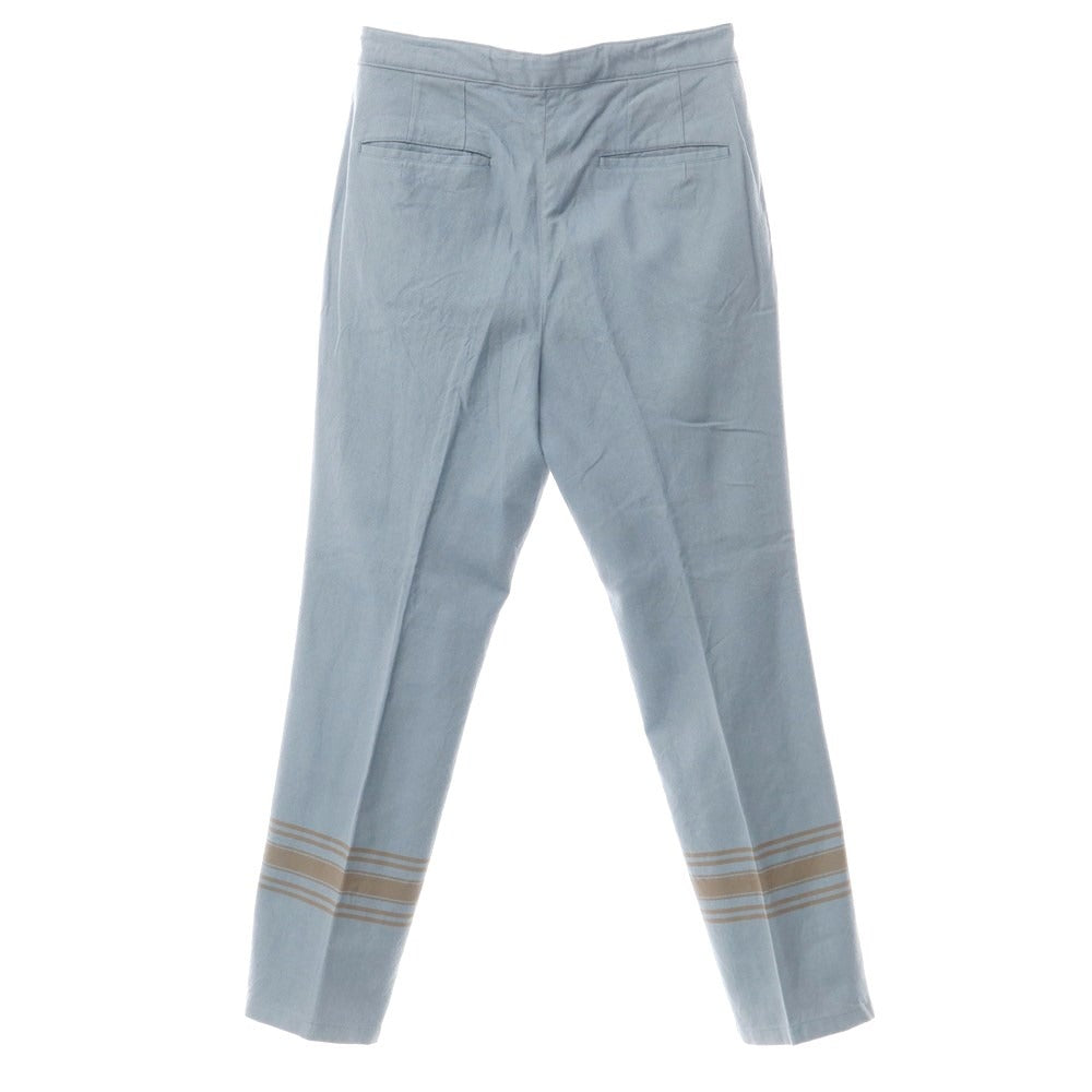 [Used] WELDER Wool polyester casual slacks pants
 Light blue [Size 4] [BLU] [A/W] [Condition Rank C] [Men&