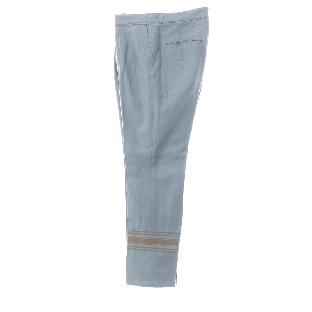 [Used] WELDER Wool polyester casual slacks pants
 Light blue [Size 4] [BLU] [A/W] [Condition Rank C] [Men&