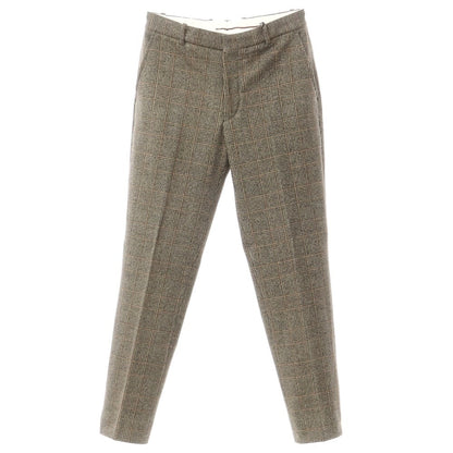 [Used] CIRCOLO 1901 Cotton jersey check casual slacks
 Brown [Size 46] [BRW] [A/W] [Condition Rank A] [Men&